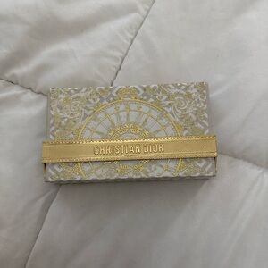 Christian Dior Cream Box with Gold Embossed Logo